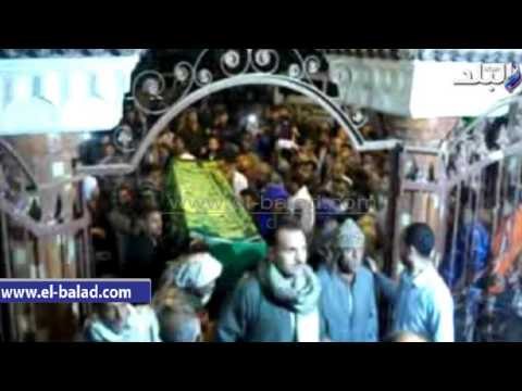 صدى البلد | وصول جثمان شهيد العريش إلى مسقط رأسه أسيوط