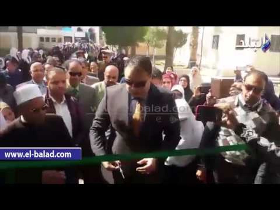 صدى البلد |  محافظ الفيوم يفتتح عدداً من المشروعات الخدمية ضمن احتفالات المحافظة بعيدها القومى