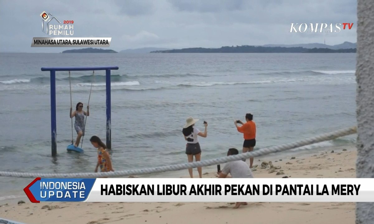 Menikmati Pasir Putih di Pantai La Mery
