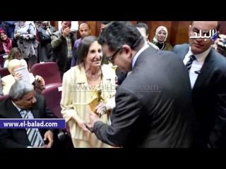 صدى البلد |  العناني يكرم شخصيات ساهمت في تطوير مركز تسجيل الاثار