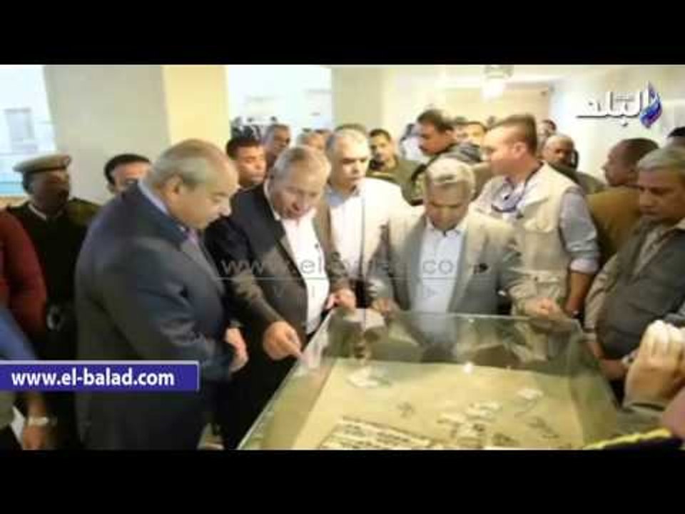 صدى البلد | وزير الآثار يفتتح مركز زوار "تل الع...