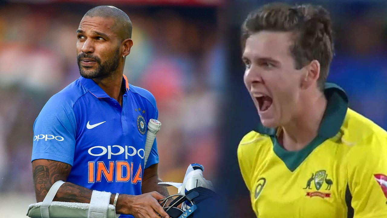 India Vs Australia 3rd ODI: Shikhar Dhawan's horrific form continues,departs for 1| वनइंडिया हिंदी