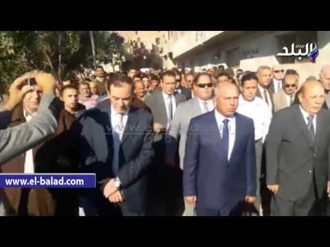 صدى البلد | تشييع جثمان والدة اللواء كامل الوزير بالدقهلية