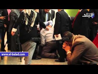 صدى البلد | وزير التعليم يتجاهل ولي أمر تعرض للاغماء خلال لقاءه بأولياء الأمور