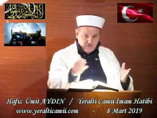 Hafız Ümit AYDIN / " RECEP AYININ HİKMETİ " Cuma Vaazı