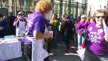 Varias acciones en toda España completan la huelga feminista
