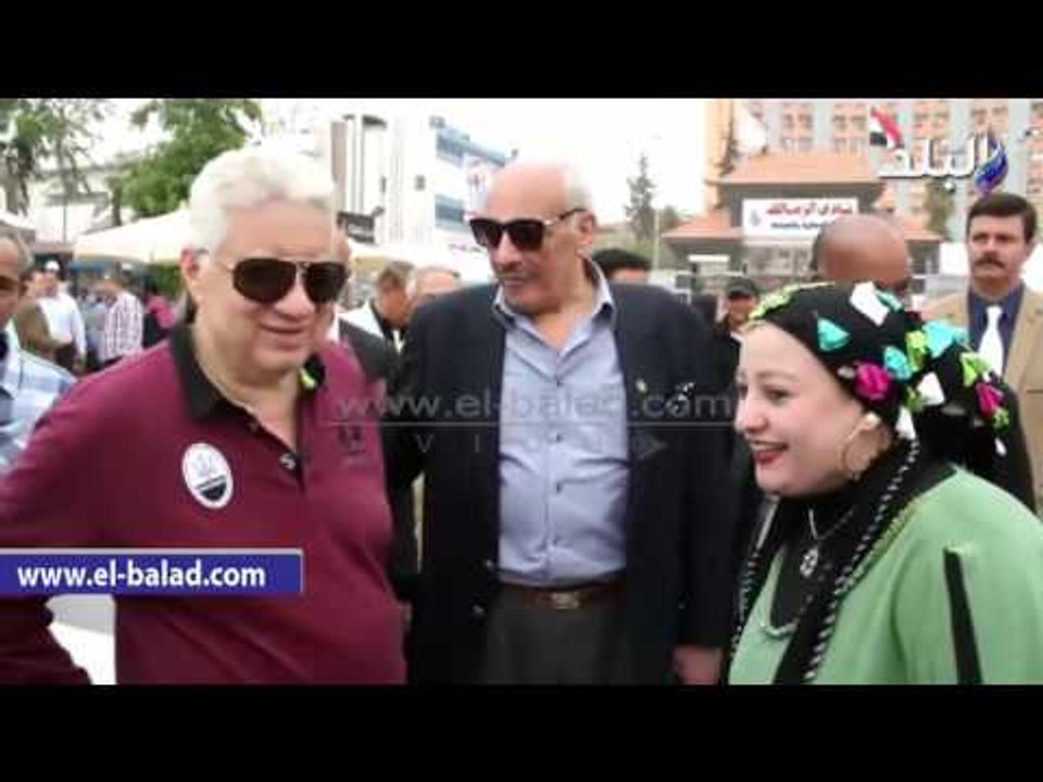 صدى البلد | رئيس الزمالك يدلى بصوته فى عمومية النادى