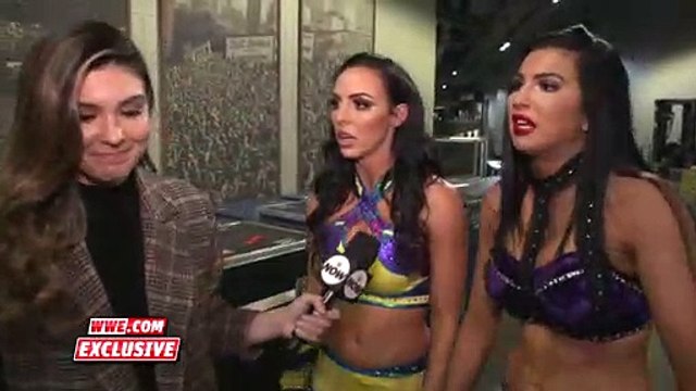 IIconics (Billie Kay and Peyton Royce) - The IIconics unleash a backstage verbal tirade at Royal Rumble