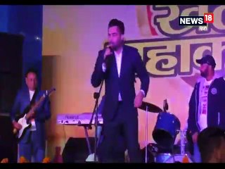 हमीरपुर में पंजाबी गायक शैरी ने खेल महाकुंभ के समापन में बांधा समां