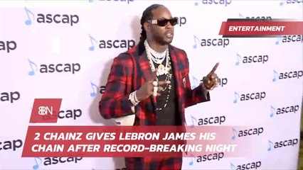 2 Chainz Gives One Chain To Lebron