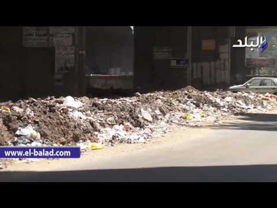 صدى البلد | ترعة المريوطية بؤرة للتلوث و نقل الأمراض في الجيزة
