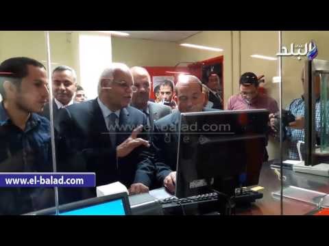 صدى البلد | وزير النقل يتفقد محطة مترو العتبة