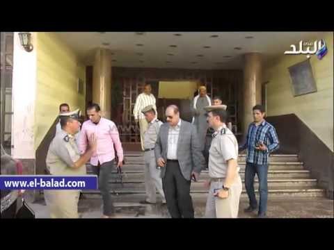 صدى البلد | مدير أمن الفيوم يقوم بزيارة مفاجئة لمركز شرطة أبشواى