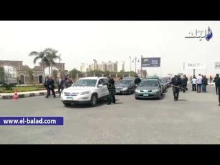 صدى البلد | وصول جثمان "سيف اليزل" مسجد المشير طنطاوى