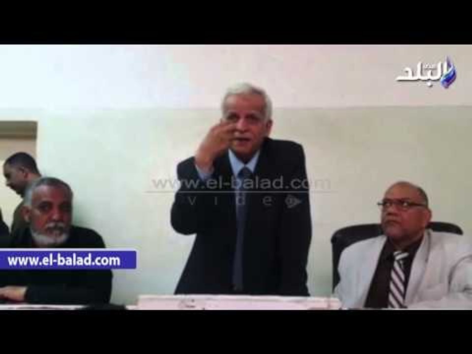 صدى البلد | إضراب المحامين بجنح مستأنف طهطا لسوء معاملة رئيس الدائرة