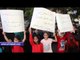 صدى البلد | أولياء أمور طلاب مدرسة هشام بركات يتظاهرون أمام الوزراء للمطالبة باعتراف الوزارة