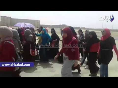 صدى البلد | اعتصام طلاب العلوم الطبية بجامعة بني سويف لتغيير مسمى الكلية