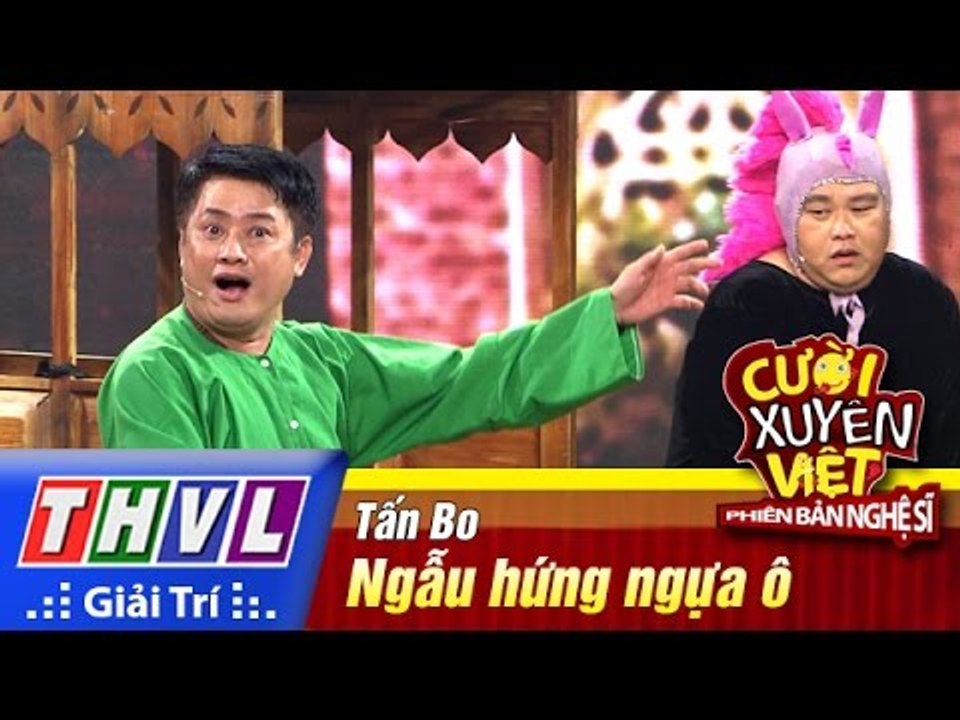 THVL | Cười xuyên Việt - Phiên bản nghệ sĩ 2016 | Tập 3: Ngẫu hứng ngựa ô - Tấn Bo