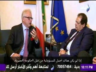 صدى البلد |لوتشو بارانى:لو شاهد الرئيس السيسي «ريجيني» ينزف لتبرع له بالدماء
