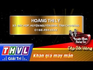 THVL | Tuyệt đỉnh song ca - Cặp đôi vàng | Tập 2: Khán giả may mắn