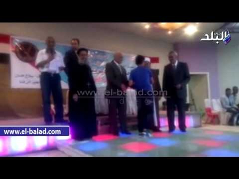 صدى البلد | مديرية أمن قنا توزع هدايا لـ 60 طفل خلال احتفالها بعيد اليتيم