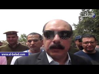 صدى البلد |  مدير أمن الفيوم يشارك فى تشييع شهيد الإرهاب برفح