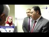 صدى البلد | وزير الصحة يتفقد أقسام مستشفى دار السلام