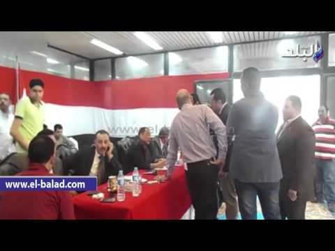 صدى البلد | بدء تسليم أوراق الانتخابات بدائرة عكاشة