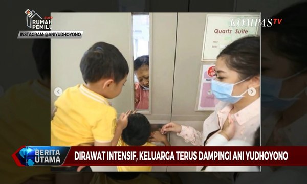 Dirawat Intensif, Keluarga Terus Dampingi Ani Yudhoyono
