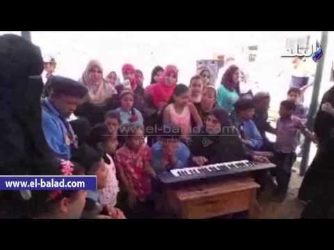 صى البلد | ذوى الاحتياجات الخاصة يبدعون فى احتفال المدرسة الفكرية بطور سيناء