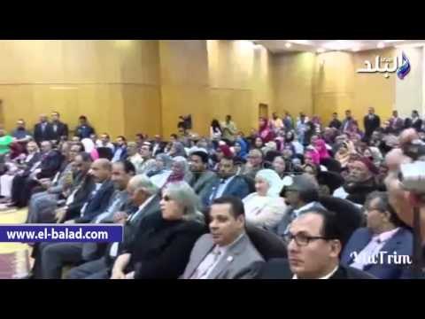 صدى البلد | محافظ الفيوم يشهد فعاليات المؤتمر العلمي الأول لكلية رياض الأطفال