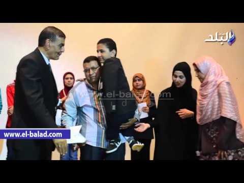 صدى البلد | الطلاب الفائزين في مشروع التحدي العربي