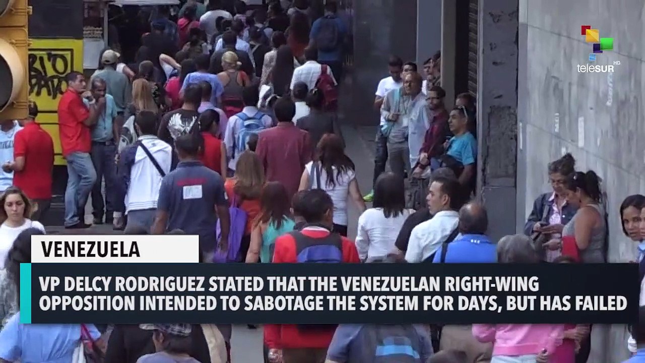 Venezuelan Gov't Denounces New Attack on Electric System