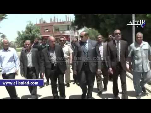 صدى البلد | محافظ سوهاج يغلق كوبري جهينة ويكلف بإزالته لوجود تصدعات