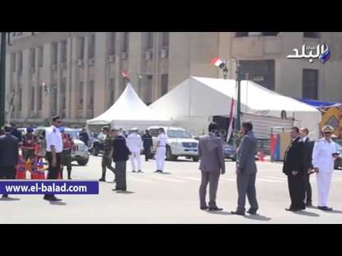 صدى البلد | مغادرة السيسى لدار القضاء العالى وسط حراسة مشددة