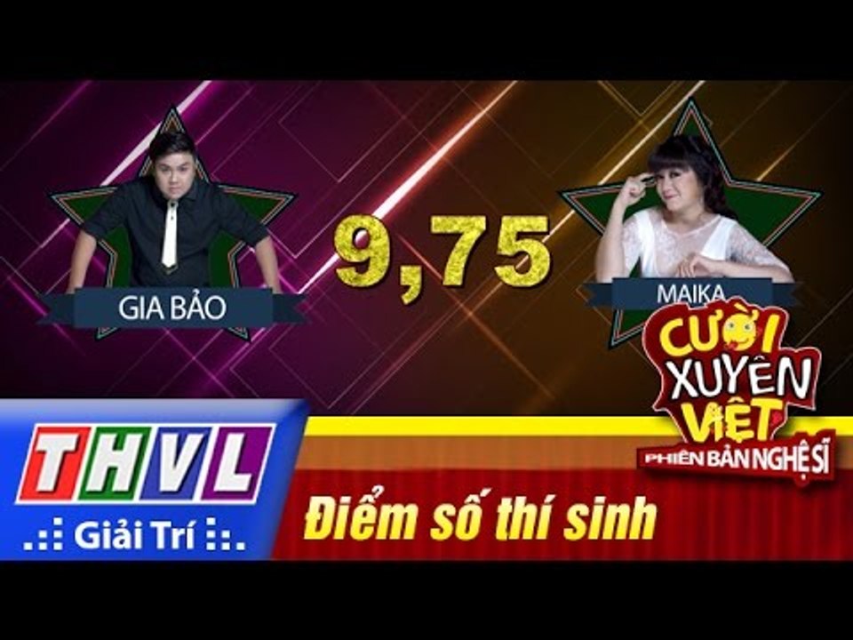 THVL | Cười xuyên Việt - Phiên bản nghệ sĩ 2016 | Tập 2: Điểm số các thí sinh