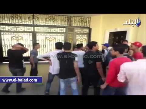 صدى البلد | طلاب بالثانوية الصناعية يحاولون اقتحام وزارة التربية والتعليم