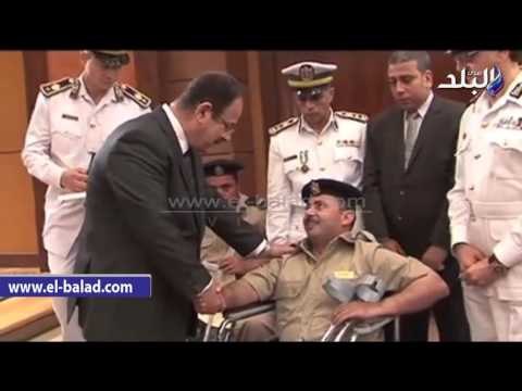 صدى البلد | وزير الداخلية يكرم الضباط المتميزين والمصابين من رجال الشرطة