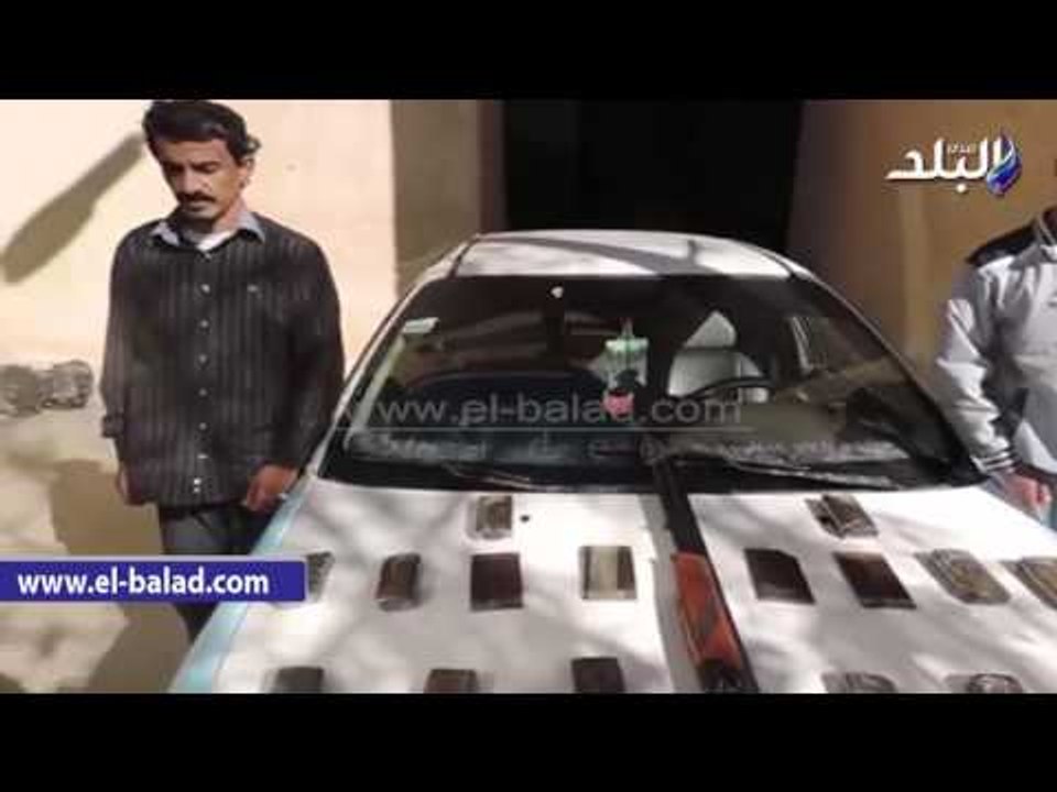صدى البلد | ضبط أثنين بحوزتهما 3 ونصف كيلو  حشي...