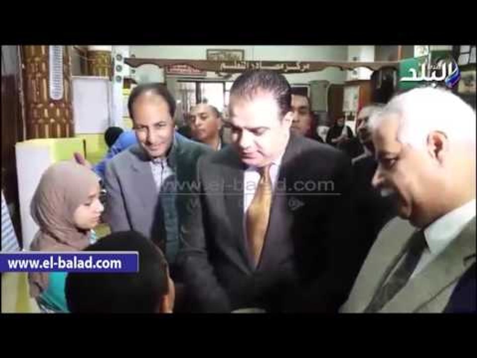 صدى البلد | محافظ الفيوم يفتتح معرض رعاية الموهوبين بمديرية التربية والتعليم