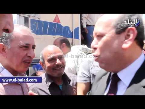 صدى البلد | تدشين 23 سيارة لبيع السلع المدعمة بالمناطق النائية في دمياط