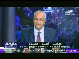 حقائق واسرار مع مصطفى بكرى | الجزء الثانى | 20-11-2014