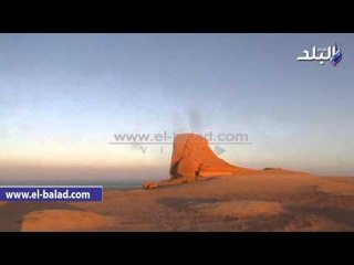 صدى البلد | إكتشاف صخرة لـ"أبو الهول" في صحراء الفيوم