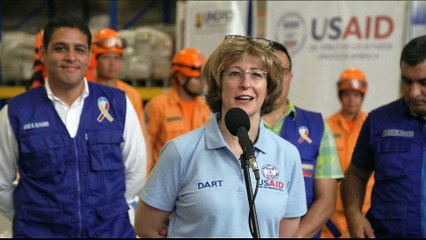 US aid for Venezuela arrives in Colombia at Guaido's request