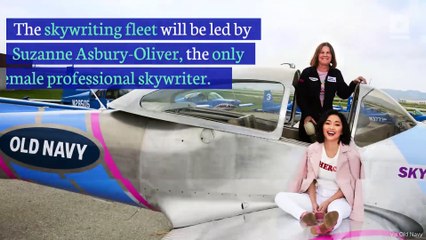 Old Navy Celebrates International Women’s Day With Skywriting Campaign