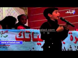 صدى البلد |  الفنانة هند عاكف تفتتح الملتقى الثقافى الأول في الفيوم.