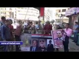 صدى البلد | مواطنون يحتفلون بتحرير سيناء بميدان التحرير