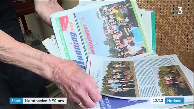 Charly, marathonien à 90 ans