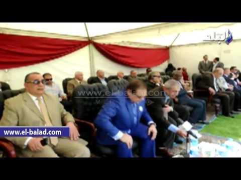 صدى البلد | أبوالعينين خلال تكريمه بالأكاديمية البحرية: كل التحية لشهداء وطننا والطلاب يهدونه «شال»