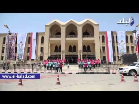 صدى البلد | إقبال كثيف على الكاتدرائية المرقسية بالعباسية للإحتفال والتهنئة بعيد القيامة